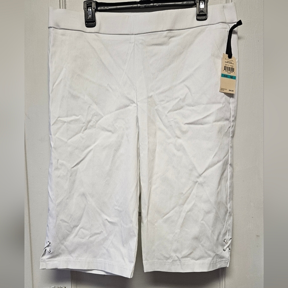 Emaline Pants - Emaline Women's Bermuda Performance Stretch Shorts Size 16